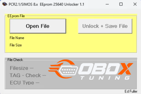 PCR2.1 / SIMOS8.X Unlock