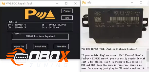 VAG PDC EEPROM Repair Tool (2024)
